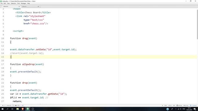 НаноШахматы HTML+CSS+PHP+JS смотреть онлайн