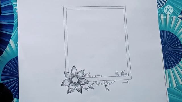 Beautiful Zenspiration zentangle design photo frame border Floral flowers drawing смотреть онлайн