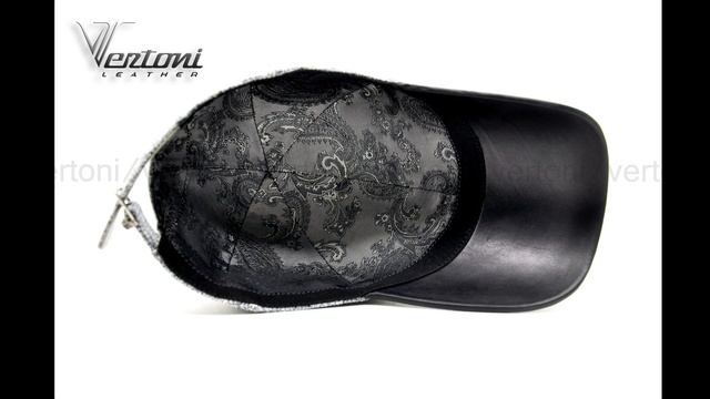 Vertoni Leather Leather Baseball Cap смотреть онлайн