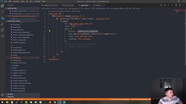 Part 5: Maskcara Project AJAX with WordPress смотреть онлайн