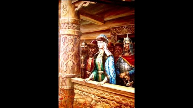 Перед иконой княгини Ольги, Святой Равноапостольской. Манана Какабадзе. смотреть онлайн