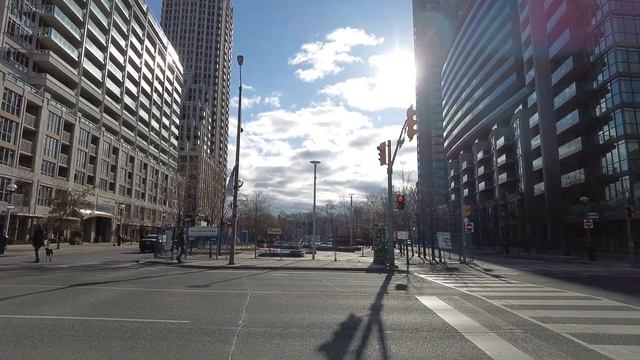 Toronto King Street & 4 Pedestrian Bridges Walk (Dec 2021) смотреть онлайн