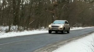 Разгон 0-100 км/ч W164 Ml 350 на газу