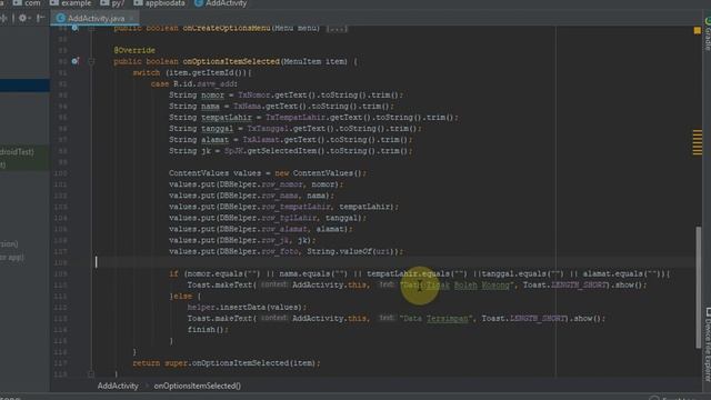 Membuat Aplikasi Biodata di Android Studio - Part 2 (Simpan dan Ambil Gambar pada SQLite) смотреть онлайн