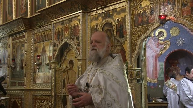 2021.06.10. Ascension of the Lord. Вознесение Господне. Sermon by Archpriest Victor Potapov смотреть онлайн
