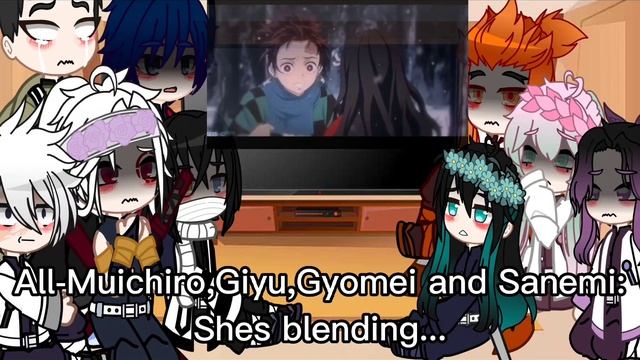 Past Hashiras react to Nezuko||kny|| смотреть онлайн