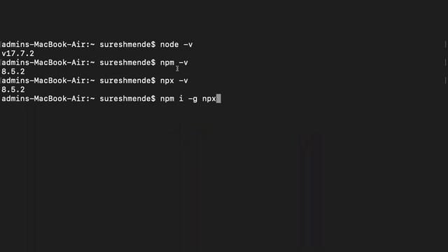 Difference between npm and npx смотреть онлайн