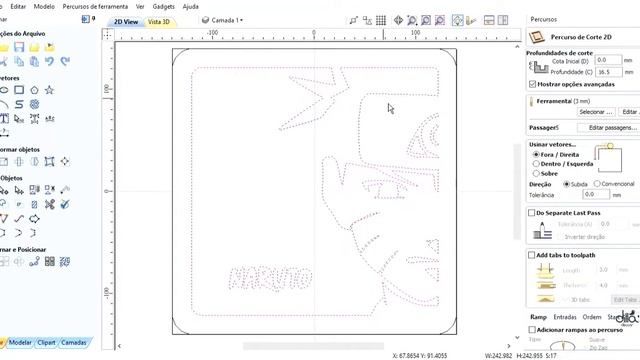 Como Fazer Um Quadro do Naruto Na Router CNC смотреть онлайн