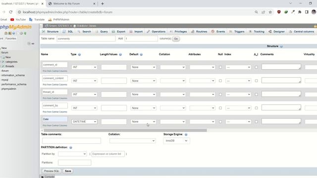 How to make Forum Website with PHP and MySQL Part_5 (Add, fetch comments and threads) смотреть онлайн