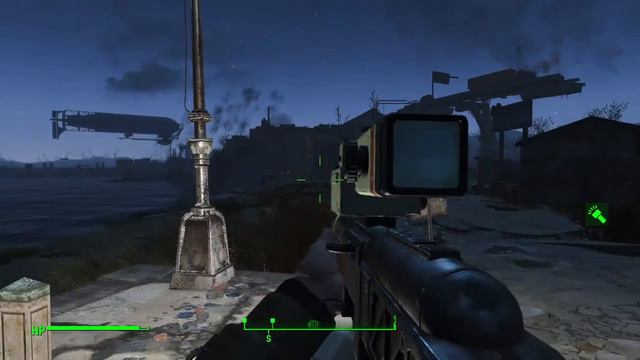 Fallout 4 Minutemen shoot down BoS vertibird with mortar смотреть онлайн