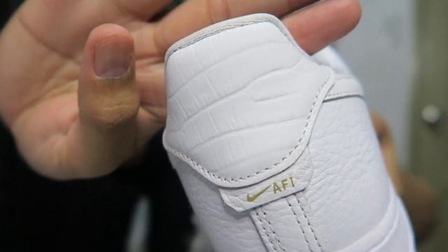 NIKE AIR FORCE 1 WHITE CROC | UNBOXING смотреть онлайн