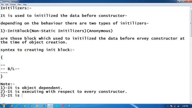 Initializes In Java | Init Block| Non Static Initializes In Hindi | Java In Hindi/URDU-48 смотреть онлайн