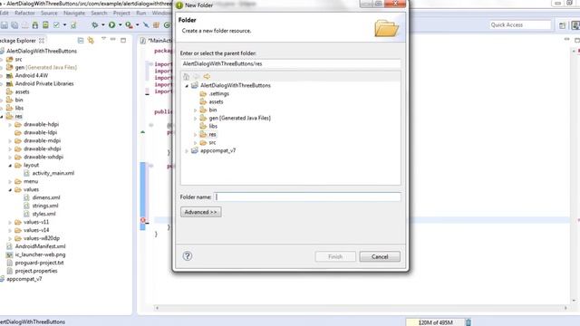 Android Programming Tutorial - Alert Dialog With Three Buttons in Android смотреть онлайн