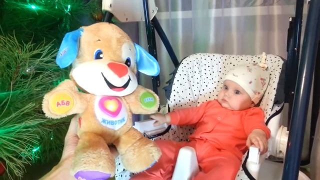 Игрушка умный щенок Фишер Прайс Toy Smart Puppy Fisher Price смотреть онлайн