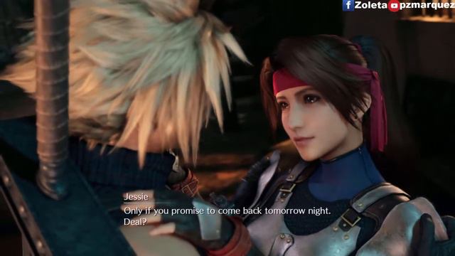 Final Fantasy 7 Remake Cloud Strife collects Jessie Rasberry's full payment смотреть онлайн