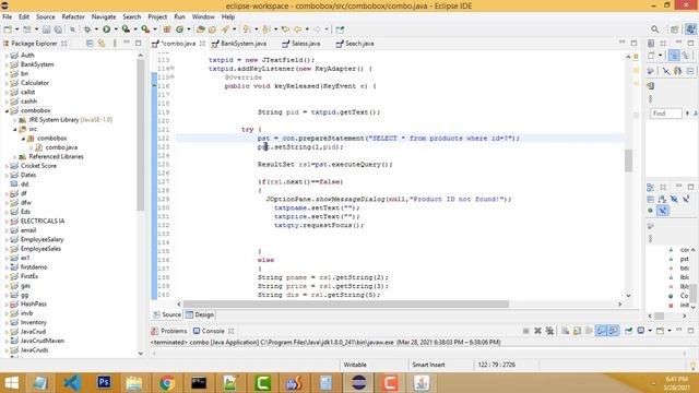 JDBC Sales Inventory System Java смотреть онлайн