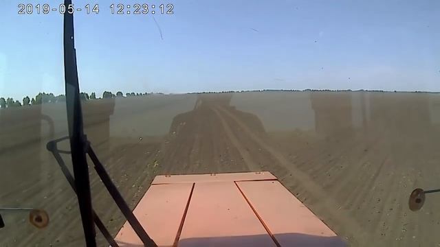 14 мая. Сев подсолнечника. Адская работа каталы. смотреть онлайн