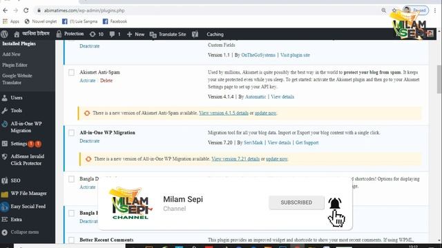 How to Update Wordpress Plugins on your Deshboard Manually 2020 смотреть онлайн
