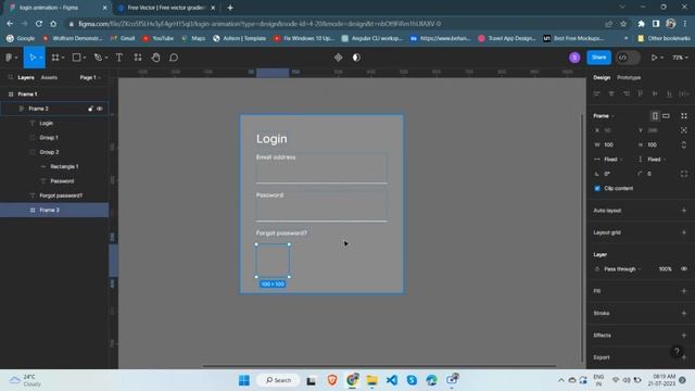 Create Stunning Login Pages with Figma Animation | Figma | UI Design | Prototyping #login #uidesign смотреть онлайн