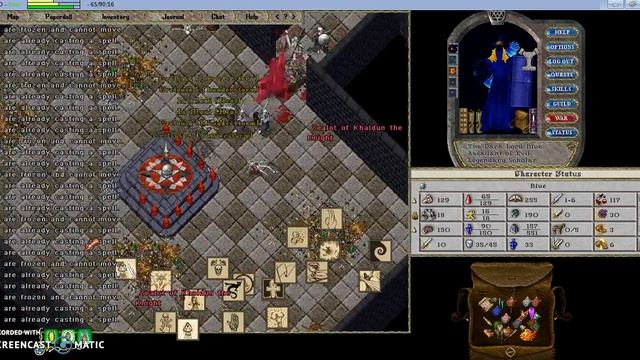 Wakened Ultima Online Blackthorn dungeon minax spawn fey slayer drop смотреть онлайн