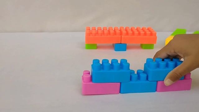 How to make a Swing with Building Blocks/Building Blocks Kids/Blocks Swing/Block Games/Blocks Toys/ смотреть онлайн