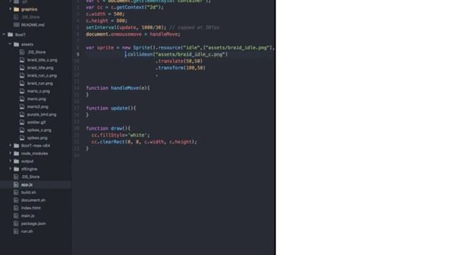 xfEngine: stand-alone 2D Javascript Game Engine - Sprite Showcase смотреть онлайн