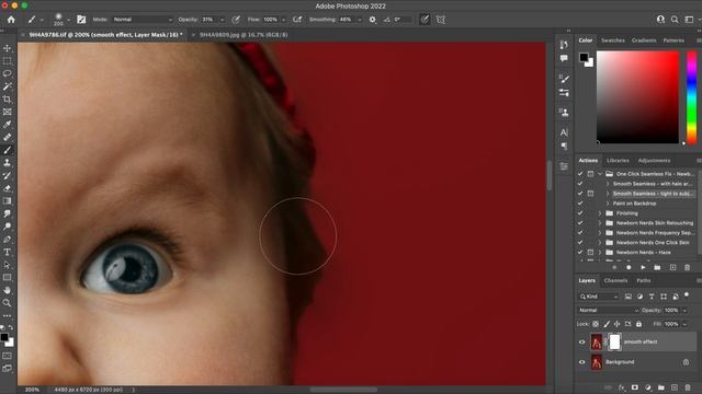 One Click Seamless Fix Photoshop Action Tutorial смотреть онлайн