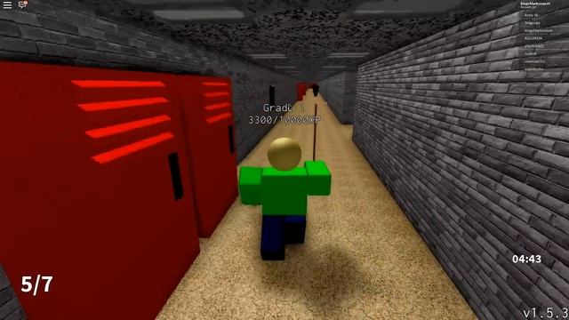 Я СТАЛ БАЛДИ! ЗЛОЙ УЧИТЕЛЬ | ROBLOX смотреть онлайн