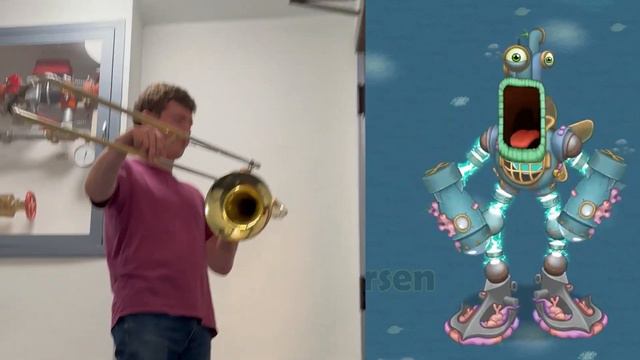 Wubbox and Strombonin + Gjoob live duet (My Singing Monsters) смотреть онлайн