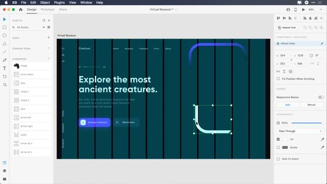 How To Make A Website - Adobe XD UI Design Tutorial смотреть онлайн