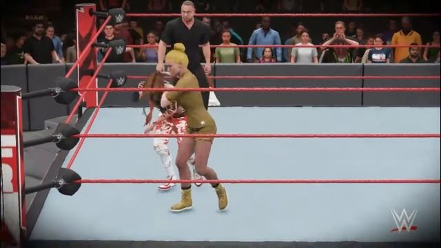 WWE RAW. 16 Elimination. 1 Lap. 1 Fight. Axina vs. Polina Chepurnova смотреть онлайн