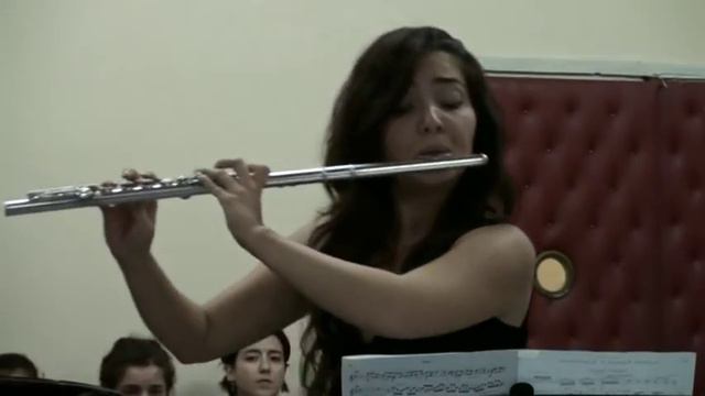 Aylin Ozer yanflut flute - Taffanel andante pastorale scherzettino смотреть онлайн