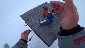 Обзор УНИКАЛЬНОЙ ЗИМНЕЙ  САМОПОДСЕКАЮЩЕЙ УДОЧКИ СУР-300