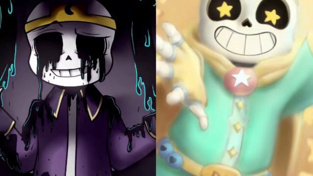 Nightmare Sans Vs Dream Sans Stronger Than You Duet {REQUESTED}