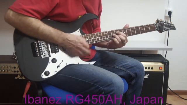 Ibanez RG450AH, Japan смотреть онлайн
