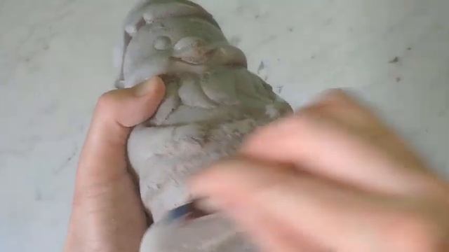 Гномик из цемента. Артбетон для начинающих / САДОВАЯ ФИГУРА своими руками из формы Fix Price смотреть онлайн