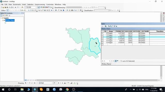 Add Attribute Table Field | Add Label | Edit Table and Field | GIS Bangla Tutorial смотреть онлайн