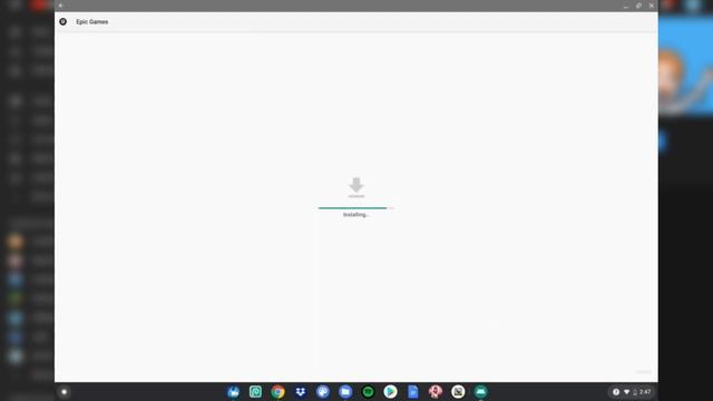 How To Install Epic Games Launcher On Chromebook! смотреть онлайн