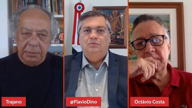Trajano e Octávio Costa entrevistam o governador Flávio Dino смотреть онлайн