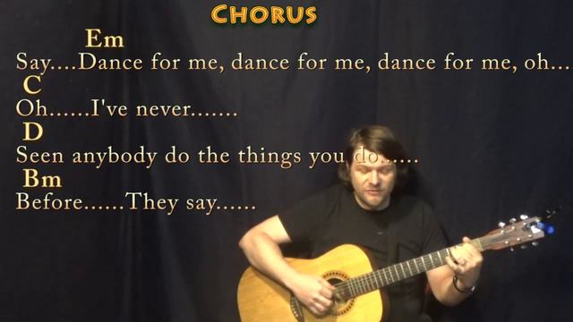 Dance Monkey (Tones and I) Fingerstyle Guitar Cover Lesson in Em Minor with Chords/Lyrics смотреть онлайн