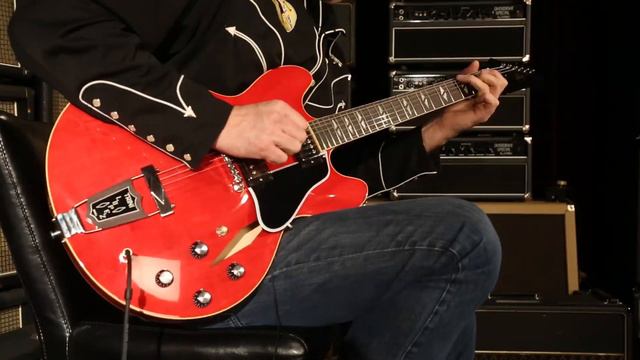 Gibson Memphis Trini Lopez ES-335 • SN: TL45 смотреть онлайн