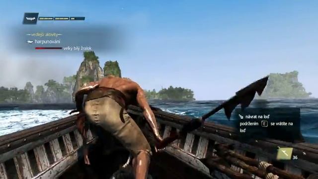 Assassin's Creed IV Black Flag Big white shark смотреть онлайн