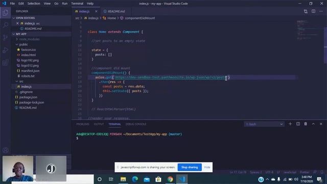 ReactPress: Combining the power of WordPress and React with Adejoke Haastrup смотреть онлайн