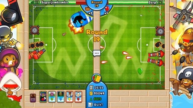 BTD Science - Hydra Rockets VS Laser Cannon смотреть онлайн