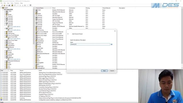 เชื่อมต่อข้อมูลจาก Mitsubishi PLC ด้วย Kepware смотреть онлайн
