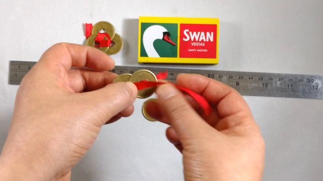 How to Make a Feng Shui 3 Chinese Coins for Wealth & Good Luck ( Quick & Easy ) смотреть онлайн