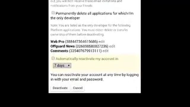 How To Deactivate Facebook Account On Android смотреть онлайн