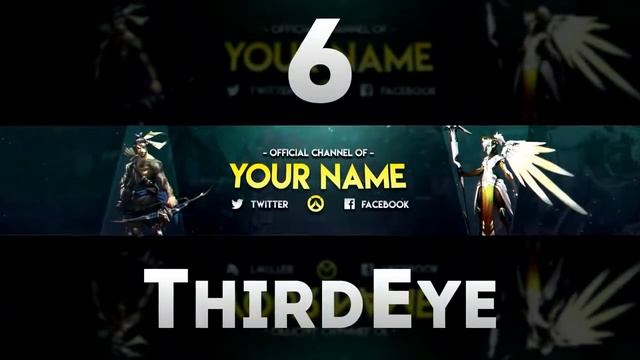 TOP 10 FREE YOUTUBE BANNER TEMPLATE | Photoshop + Downloads смотреть онлайн