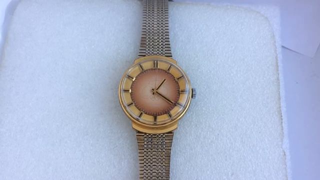 наручные часы Восток СССР олимпийские позолоченные смотреть онлайн