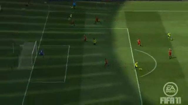 FIFA 11 - Lucas Barrios Bycicle-Kick-Goal смотреть онлайн